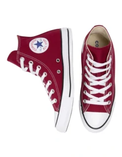 Converse Chuck Taylor All Star Hi Sneaker In Maroon -Myer Clothing Shop 931415320 6 720x928