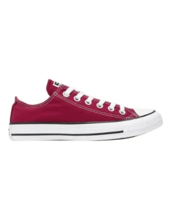 Converse Chuck Taylor All Star Lo Sneaker In Maroon