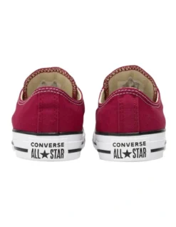 Converse Chuck Taylor All Star Lo Sneaker In Maroon -Myer Clothing Shop 931415410 4 720x928