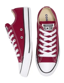 Converse Chuck Taylor All Star Lo Sneaker In Maroon -Myer Clothing Shop 931415410 6 720x928