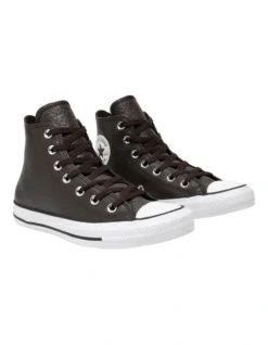 Converse Chuck Taylor All Star Tumbled Leather Sneaker In Velvet Brown -Myer Clothing Shop 931415680 3 720x928