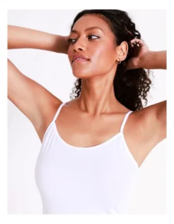 SOHO Modal Camisole In White -Myer Clothing Shop 931419550 931701160 3 720x928