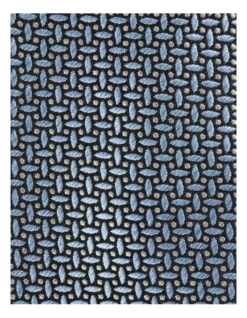 Geo Silk Tie In Blue -Myer Clothing Shop 931468780 3 720x928