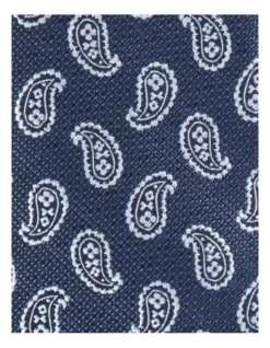 Paisley Poly Tie In Navy -Myer Clothing Shop 931470220 3 720x928