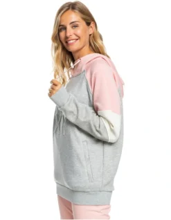 Roxy Liberty Hoodie In Grey -Myer Clothing Shop 931797100 3 720x928