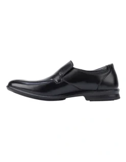 Hush Puppies Cahill Black Slip On Shoe -Myer Clothing Shop 931987730 3 720x928