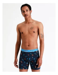 Fashion Long Leg Trunks Beach Holiday 3 Pack In Assorted -Myer Clothing Shop 932441590 6 720x928