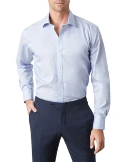 Hereward Shirt In Sky Pink