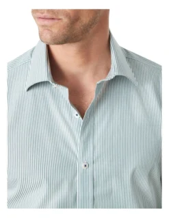 Bates Shirt In Dark Sage -Myer Clothing Shop 932931730 932910400 3 720x928