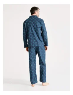 Long Sleeve Poplin Softwash Pj Set In Northern Bay Turtles Blue -Myer Clothing Shop 932970790 5 720x928