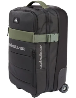 Quiksilver Horizon 41L Wheeled Suitcase In Black/Thyme -Myer Clothing Shop 933689440 5 720x928