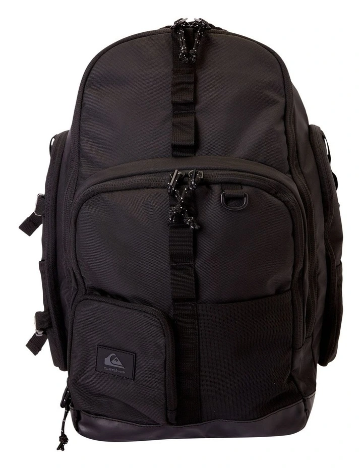 Quiksilver Captains Quarters Backpack In Black 1 Quiksilver Captains Quarters Backpack In Black
