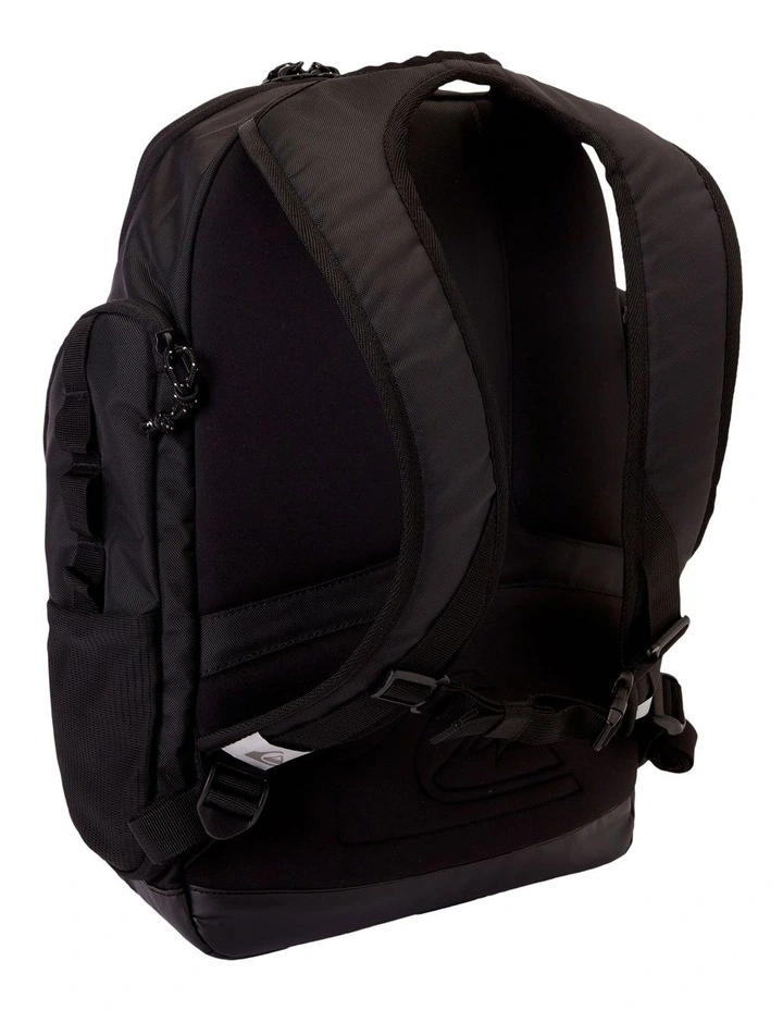 Quiksilver Captains Quarters Backpack In Black 3 Quiksilver Captains Quarters Backpack In Black - Image 3