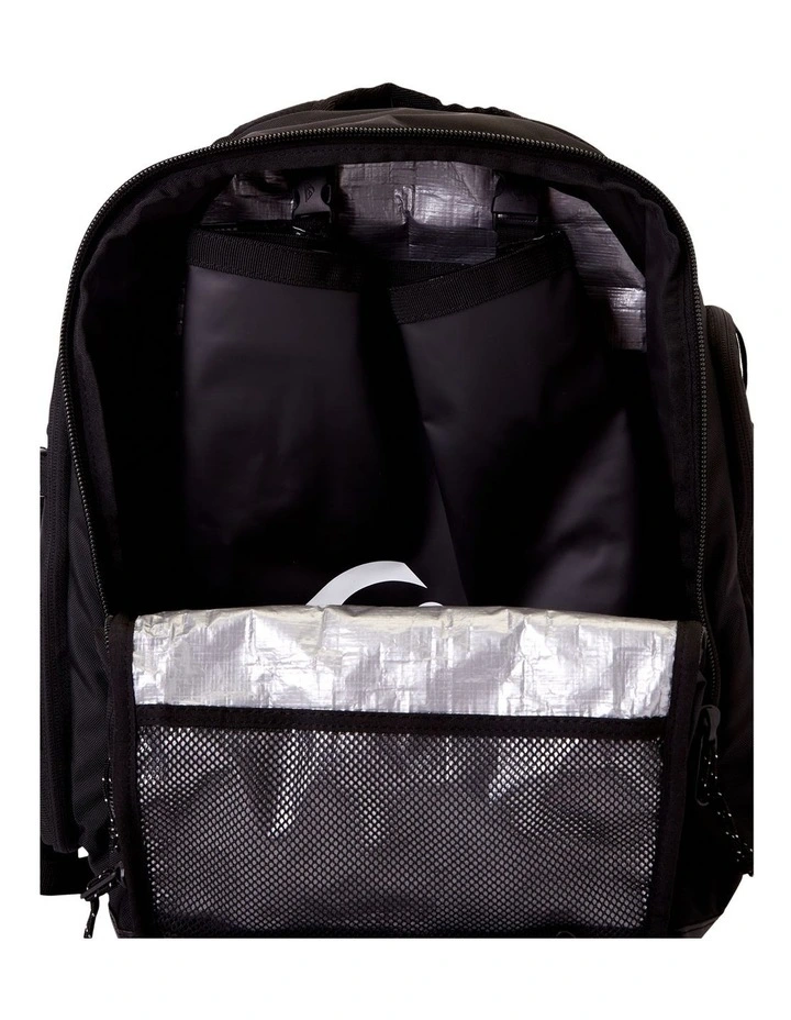 Quiksilver Captains Quarters Backpack In Black 4 Quiksilver Captains Quarters Backpack In Black - Image 4