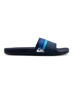Quiksilver Rivi Slides In Blue