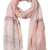 Floral Print Scarf In Pink