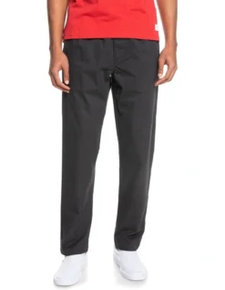 Quiksilver Taxer Beach Cruiser Elasticated Pants In Tarmac