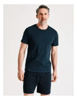 Soft Wash Knit Set 5 Stripe In Navy -Myer Clothing Shop 934047910 3 720x928