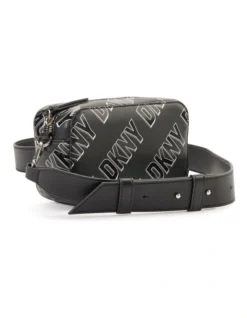 DKNY Tilly Camera Crossbody Bag In Black/White