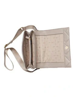 DKNY Willow Flapover Shoulder Bag In Stone -Myer Clothing Shop 934302520 3 720x928