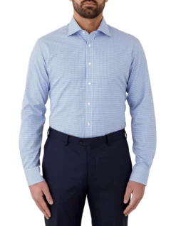 Cambridge Bentleigh Modern Fit Shirt In Blue