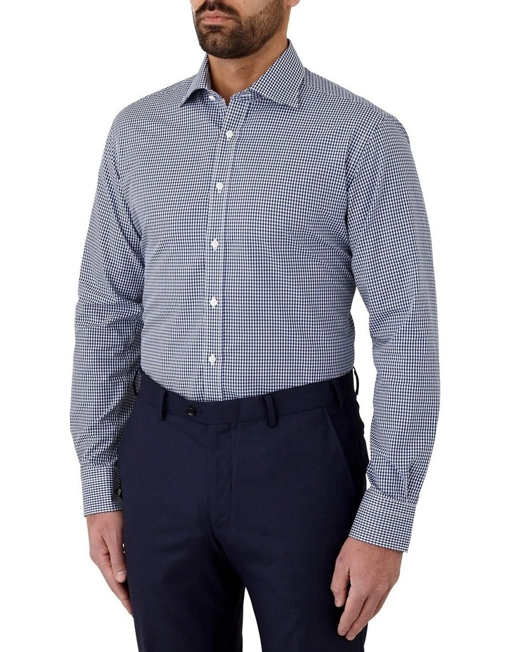 Cambridge Bentleigh Modern Fit Shirt In Navy 3 Cambridge Bentleigh Modern Fit Shirt In Navy - Image 3