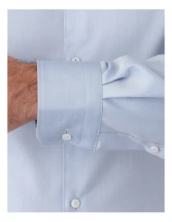 Cambridge Bentleigh Modern Fit Shirt In Light Blue -Myer Clothing Shop 934342570 934336180 4 720x928