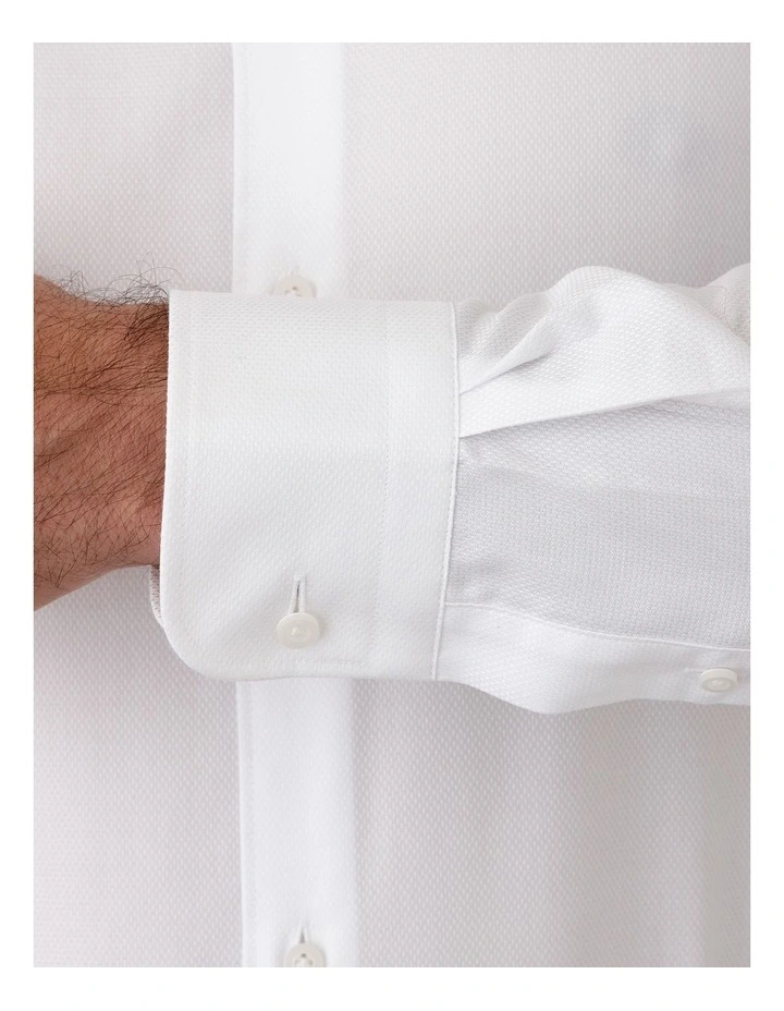 Cambridge Bentleigh Modern Fit Shirt In White 4 Cambridge Bentleigh Modern Fit Shirt In White - Image 4