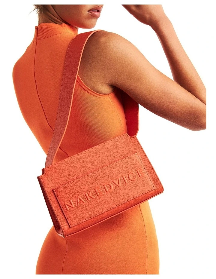 The Minka Handbag In Orange 2 The Minka Handbag In Orange - Image 2