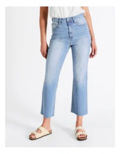 Recycled Blend Billie Straight Jean In Blue 10 Recycled Blend Billie Straight Jean In Blue -Myer Clothing Shop 934614190 4 720x928