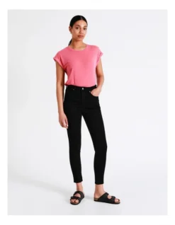 Recycled Blend Olivia Skinny Jean Petite In Black -Myer Clothing Shop 934615630 3 720x928