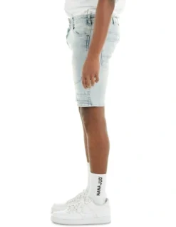 Maverick Denim Short In Washed Out Indigo -Myer Clothing Shop 934772680 3 2 720x928