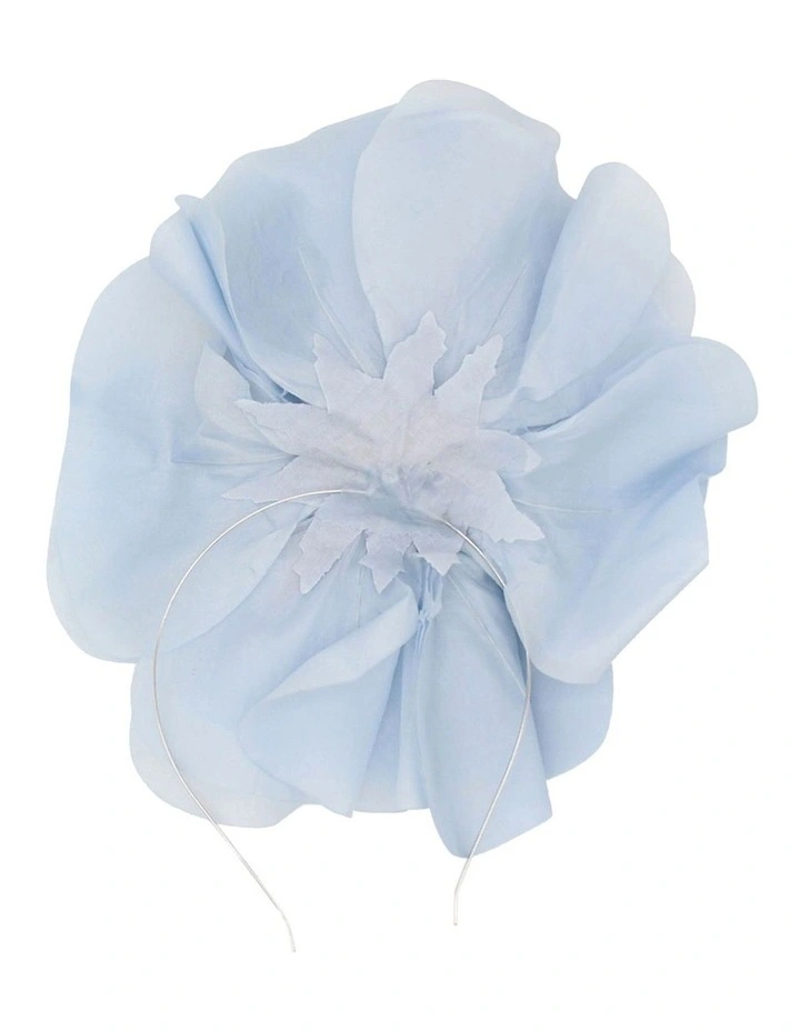 Cindy Fascinator In Pale Blue 3 Cindy Fascinator In Pale Blue - Image 3