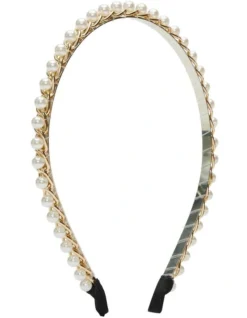 Andrea Headband Set Hair Accessory In Pearl -Myer Clothing Shop 934996510 3 720x928