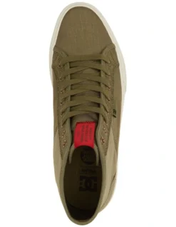 DC Manual Textile High-Top Shoes In Olive/Military -Myer Clothing Shop 935287930 4 720x928