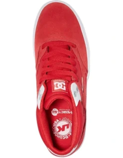 DC Kalis Vulc Mid S Shoes In Athletic Red 7 DC Kalis Vulc Mid S Shoes In Athletic Red -Myer Clothing Shop 935288560 3 720x928
