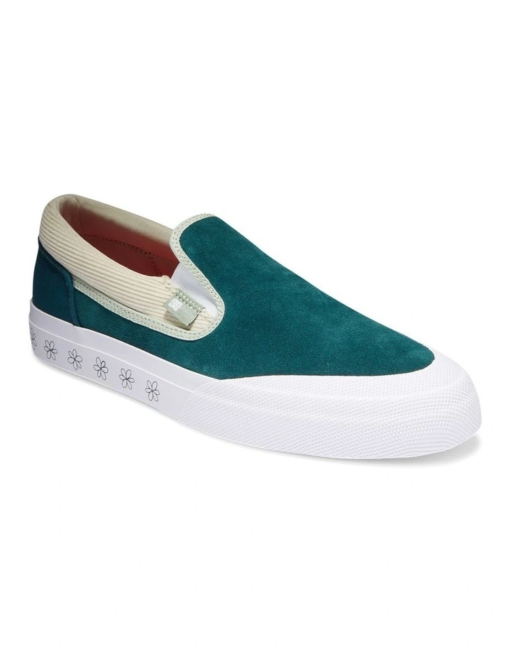 DC Manual X Susie Slip-On Shoes In Dark Teal 2 DC Manual X Susie Slip-On Shoes In Dark Teal - Image 2