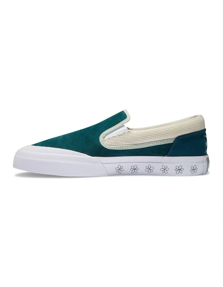 DC Manual X Susie Slip-On Shoes In Dark Teal 5 DC Manual X Susie Slip-On Shoes In Dark Teal - Image 5