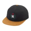 DC Courtside Strapback Hat In Black