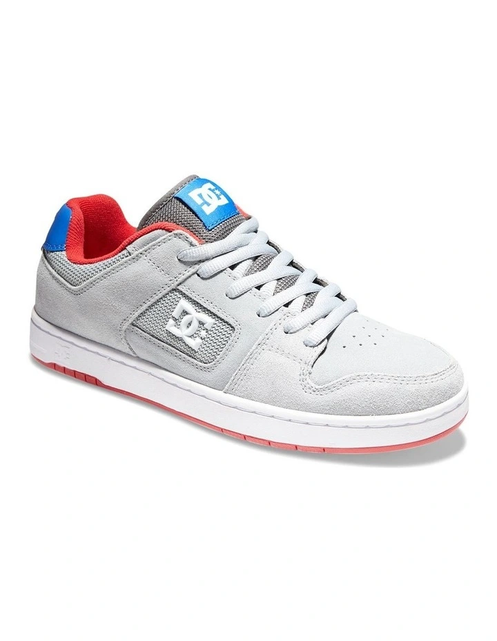 DC Manteca S Leather Skate Shoes In Grey 1 DC Manteca S Leather Skate Shoes In Grey