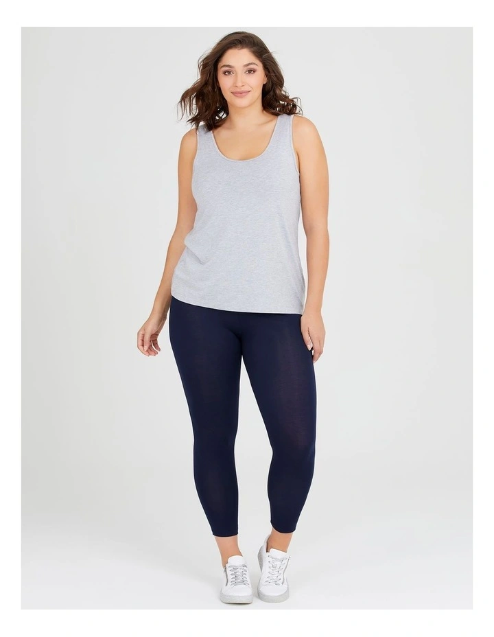 Bamboo Breezy 7/8 Legging In Dark Indigo 3 Bamboo Breezy 7/8 Legging In Dark Indigo - Image 3