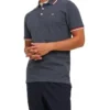 Jack & Jones Paulos Short Sleeve Polo In Grisaille