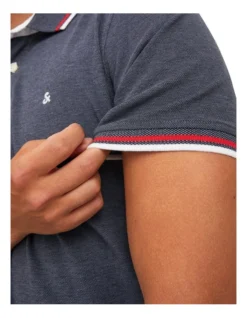 Jack & Jones Paulos Short Sleeve Polo In Grisaille -Myer Clothing Shop 936478900 5 720x928