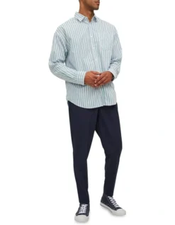 Jack & Jones Ace Marlo Pants In Navy Blazer -Myer Clothing Shop 936482140 5 720x928