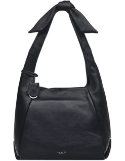 Radley Cranwell Close Large Open-Top Shoulder Bag In Black