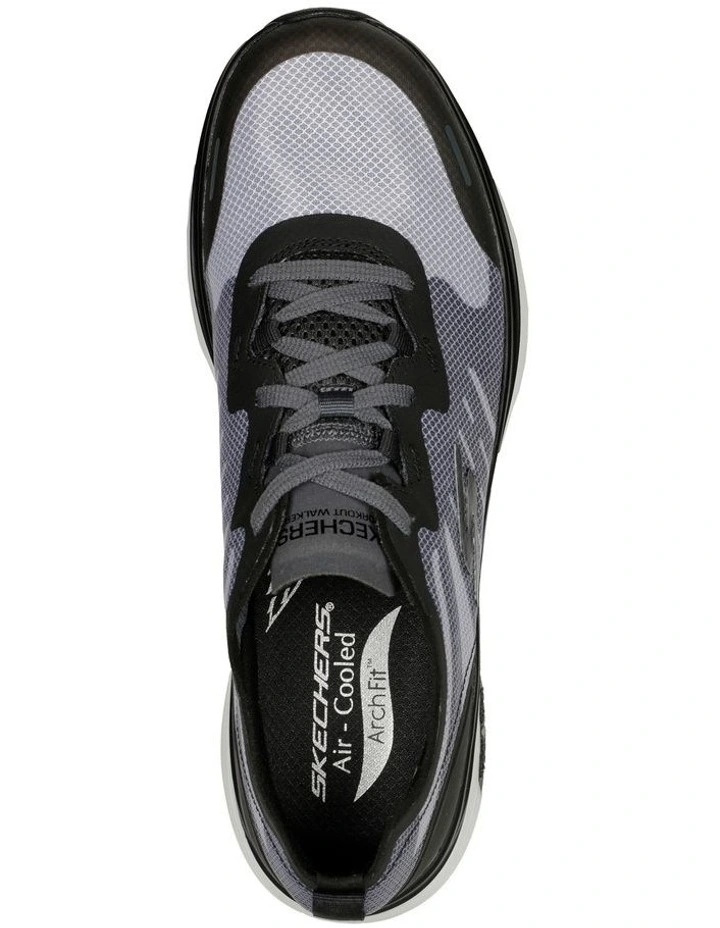 Skechers Go Walk Workout Walker Ultra Motion Sneaker In Black 4 Skechers Go Walk Workout Walker Ultra Motion Sneaker In Black - Image 4