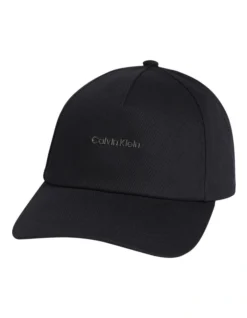 Calvin Klein Ck Must Logo Cap In Black