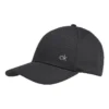 Calvin Klein Logo Baseball Cap In Black