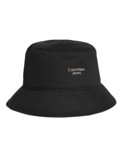 Calvin Klein Dynamic Bucket Hat In Black