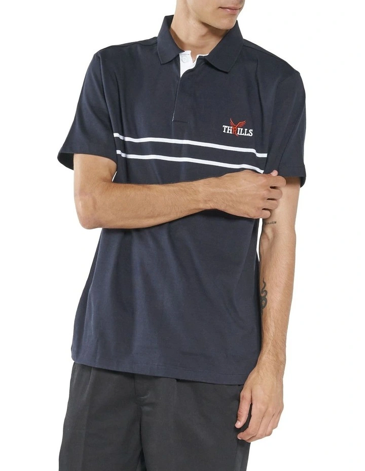 Red Wings Polo Dark In Navy 2 Red Wings Polo Dark In Navy - Image 2